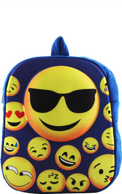 

Styler Girls & Boys Smily Blue Backpack(Blue, 4 inch)