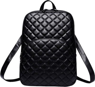 

FemNmas Black Women Designer BackPack Backpack(Black, 12 inch)