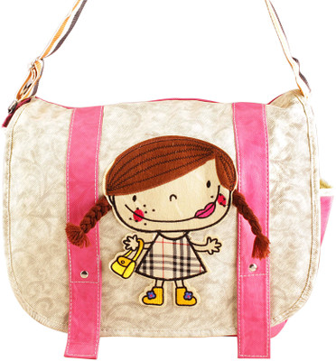 

TAKSPIN Casual & formal Waterproof Shoulder Bag(Pink, Beige, 40 inch)
