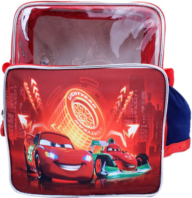 

Super Drool Red Cartoon Love School Bag(Red, 4 L)