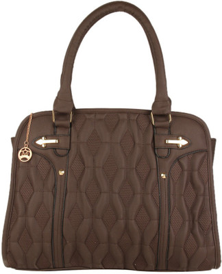 

Moedbuille Brown Polyurethane (PU) Satchel Handbag School Bag(Brown, 12 inch)