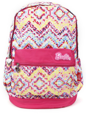 

Barbie Rainbow Bag Waterproof School Bag(Multicolor, 19 inch)