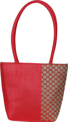 

Jute Tree JB51-SILK SIDE ZARI Multipurpose Bag(Red, 1 inch)