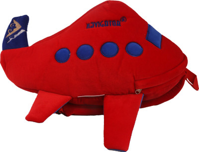 

Bazaar Pirates Navigator Aeroplane Bag (Red Color) Backpack(Red, 3 L)