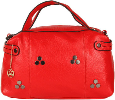 

Moedbuille Red Polyurethane (PU) Hobo Handbag School Bag(Red, 10 inch)