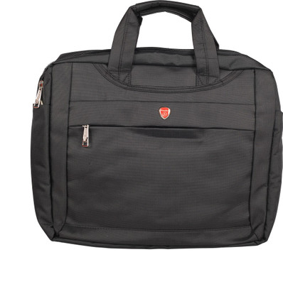 

Sapphire 15 inch Expandable Laptop Messenger Bag(Black)