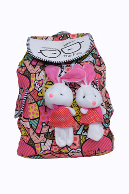 

Shoppers Planet red-teddy-backpack School Bag(Multicolor, 16 inch)