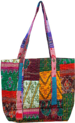 

Indune Lifestyle Handmade Tie Dye Tote School Bag(Multicolor, 15 inch)