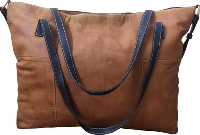 

Romari Crocifissa School Bag(Tan, 3 inch)