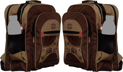 

Nl Bags heartin3 Waterproof School Bag(Multicolor, 25 L)