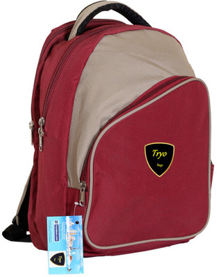 

Tryo Grandy Waterproof School Bag(Brown, Grey, 27 L)