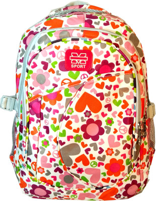 

SurprizeMe SurprizeMe Nylon 25 Liters Multicolor School Bag Waterproof Backpack(Multicolor, 25 L)
