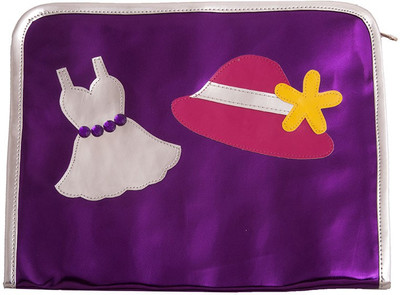 

Lill Pumpkins Purple Dress and Hat Clip Organiser Waterproof Multipurpose Bag(Purple, 12 inch)