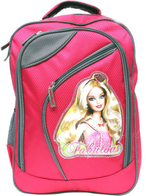Arip Barbie Doll Waterproof School Bag(Pink, 17 inch) available at flipkart for Rs.445