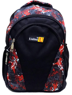 

United Bags Camouflage 35 L Medium Laptop Backpack(Orange, Black)