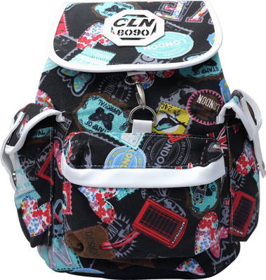 

Super Drool Colourful International Travel Backpack(Black, 7 L)
