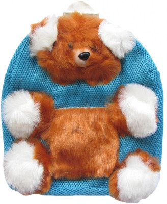 

Tickles Dog Shoulder School Bag School Bag(Brown, 14 inch)
