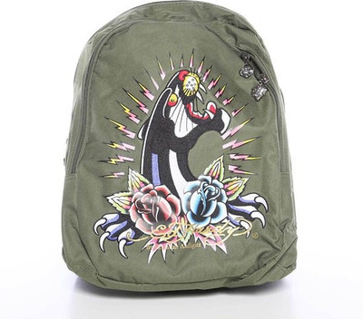 

Ed Hardy B1JOSPAN (Nursery/Play School) Backpack(Khaki, 12 inch)