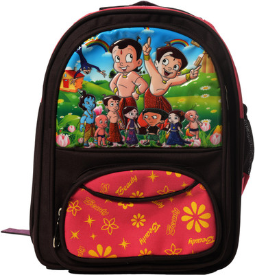 

KKD BHEENBAG Waterproof School Bag(Multicolor, 14 inch)