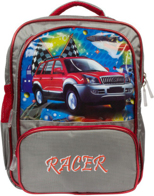 70% OFF on ARIP Racer Car Waterproof Backpack(Grey, 15 inch) 70% OFF on ARIP Racer Car Waterproof Backpack(Grey, 15 inch)