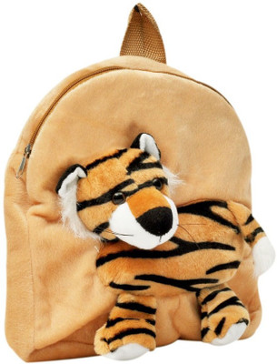 

Hawai Tiny Tiger Lightweight Backpack School Bag(Brown, 5 L)