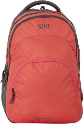 

Wiki Bricks 5 Waterproof School Bag(Pink, 40 L)