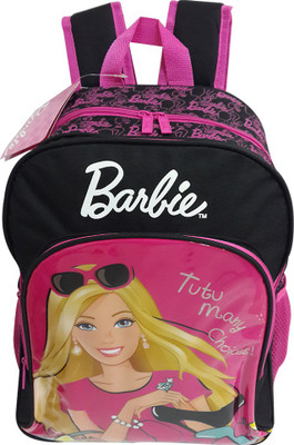 

Barbie EI-MAT0043 School Bag(Black, Pink, 18 inch)