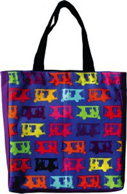 

Fatfatiya Multicolor Taxi'S Tote Bag Waterproof Shoulder Bag(Multicolor, 5 inch)