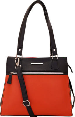 

LAPIS-O- LUPO LAPID-O-LUPO Salmon Orange Handbag Shoulder Bag(Orange, 9 L)