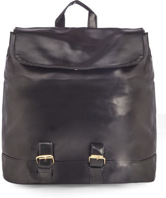 

Vero Couture Black Solid Backpack(Black, 15 L)
