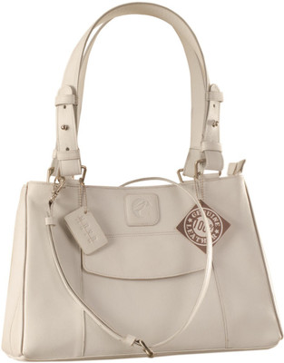

eZeeBags Maya Collection Ya824v1 Leather Handbags Dark, Tall & Handsome. School Bag(White, 1 L)