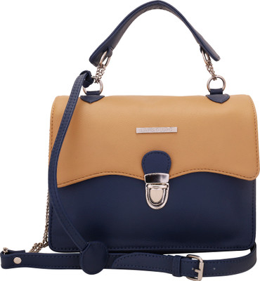 LAPIS-O- LUPO LAPID-O-LUPO Mocha Beige Sling Bag Sling Bag(Beige, 9 L)