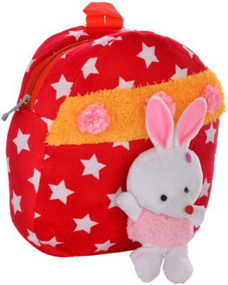 

Twisha Nursery With Stars School Bag(Red, 5 inch)