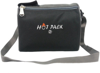 

Leather Land Hot Pack -2 Waterproof School Bag(Black, 8 inch)