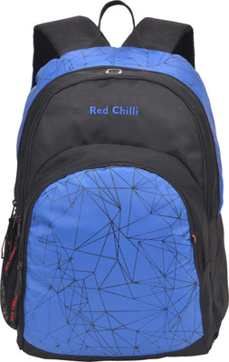 

Red Chilli 15.6 inch Laptop Backpack(Blue, Black), Black;blue
