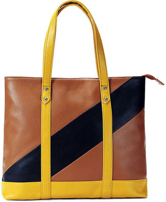

Borsavela Summer Hues Waterproof School Bag(Brown, 1 L)