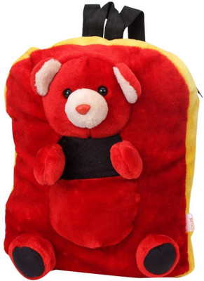 

Tickles Teddy School Backpack School Bag(Red, 14 inch)