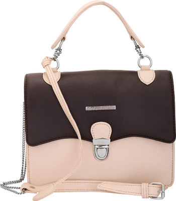 

LAPIS-O- LUPO LAPID-O-LUPO Puce Brown Sling Bag Sling Bag(Brown, 9 L)