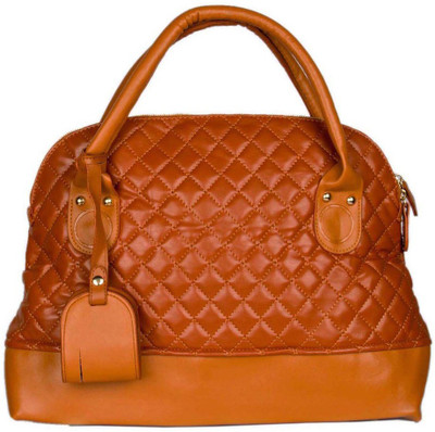 

Joker & Witch Joker & Witch Tan Quilted Women's Shoulder Bag Waterproof Shoulder Bag(Brown, 16 inch)