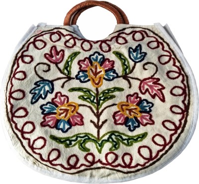 

The Koshur Kul Ethnic bag School Bag(White, Multicolor, 5 inch)