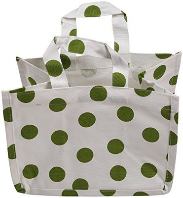 

Cpm Handloom shopping bag Waterproof School Bag(White, 2 L)