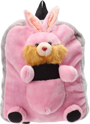 50% OFF on Tickles Rabbit School Backpack School Bag(Pink, Grey, 14 inch) 50% OFF on Tickles Rabbit School Backpack School Bag(Pink, Grey, 14 inch)