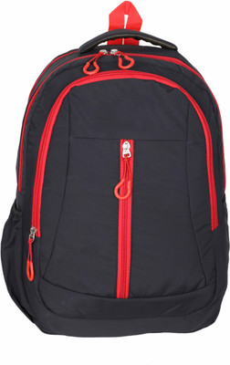 

U United HEPRO Centre Chain Waterproof Backpack(Black and Red, 33 L)