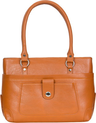 

American-Elm Women's Handbags Waterproof Shoulder Bag(Tan, 5 L)