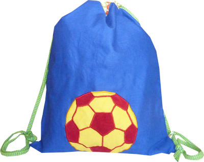 

Little Pipal Football Junior Drawstring Bag Red Yellow Backpack(Red, 18 inch)
