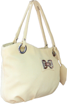 

La Polo La Polo Stylish Shoulder Bag Waterproof Shoulder Bag(Cream, 15 inch)