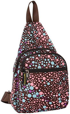 

SurprizeMe Dots Designer Chest Bag Waterproof School Bag(Multicolor, 5 L)