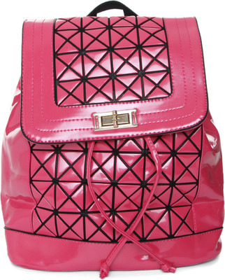 

Vero Couture Pink Patent Backpack(Pink, 5 inch)