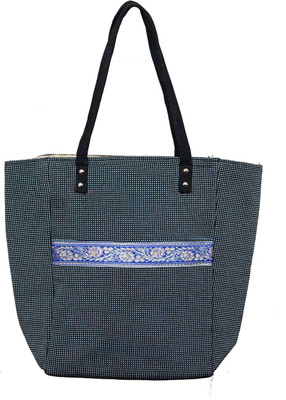 

INDIAN TEXTILES H/L I-T 543 Shoulder Bag(Black, 6 L)