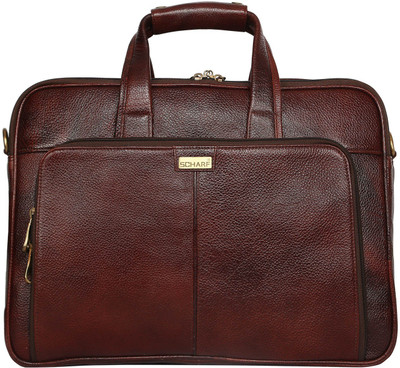 

Scharf Sir BernardLut Simple Remittance 15.6 LaptopMacbook Shoulder Shoulder Bag(Brown, 15 inch)